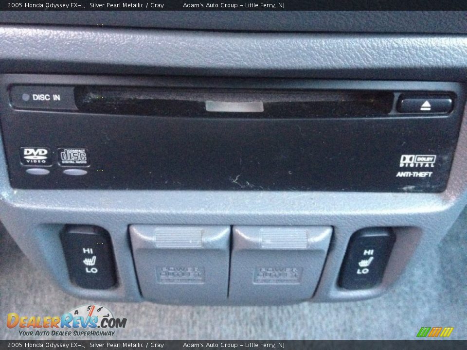 2005 Honda Odyssey EX-L Silver Pearl Metallic / Gray Photo #17