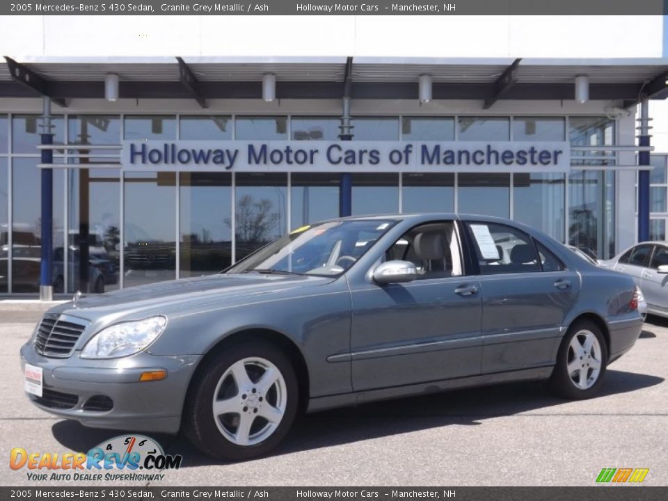 2005 Mercedes-Benz S 430 Sedan Granite Grey Metallic / Ash Photo #1