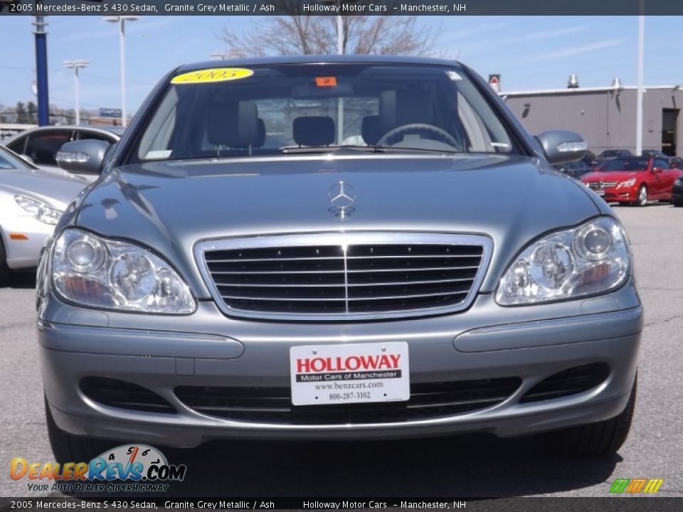 2005 Mercedes-Benz S 430 Sedan Granite Grey Metallic / Ash Photo #2