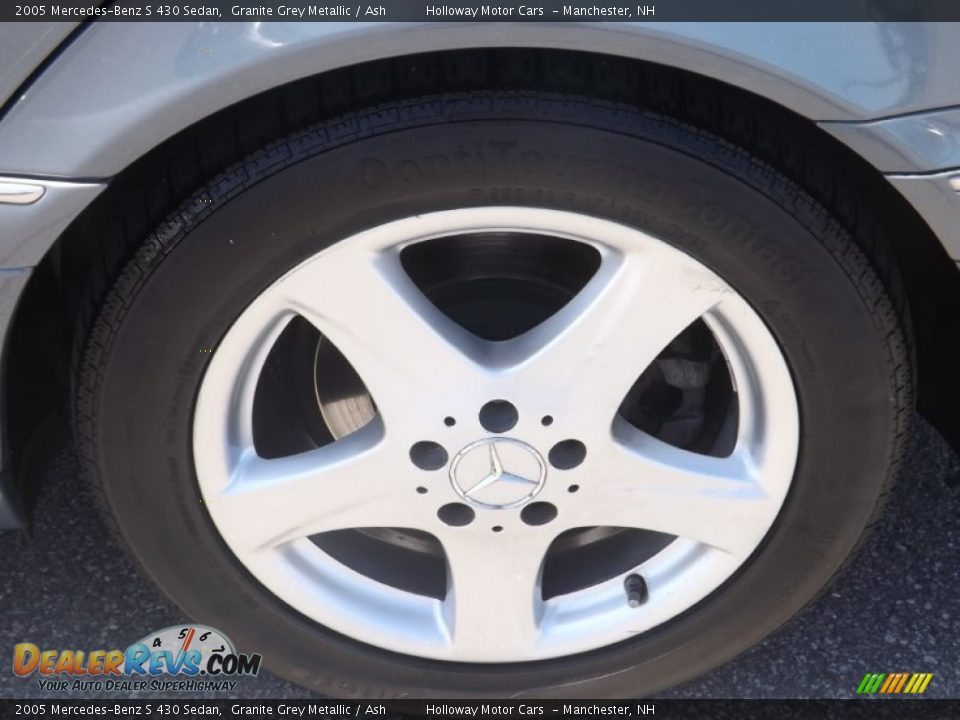 2005 Mercedes-Benz S 430 Sedan Granite Grey Metallic / Ash Photo #5
