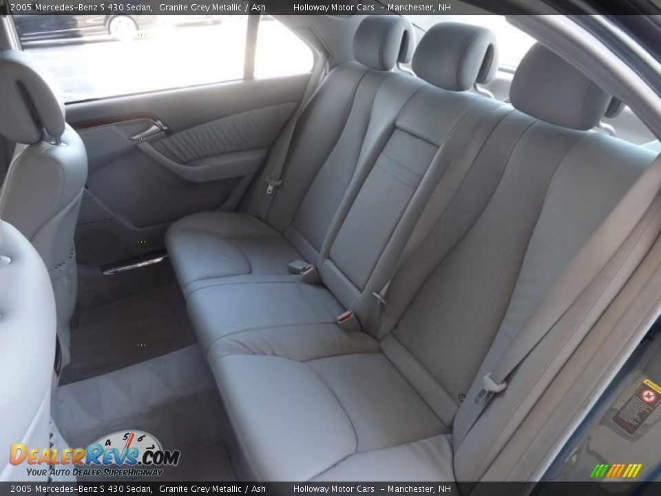2005 Mercedes-Benz S 430 Sedan Granite Grey Metallic / Ash Photo #6