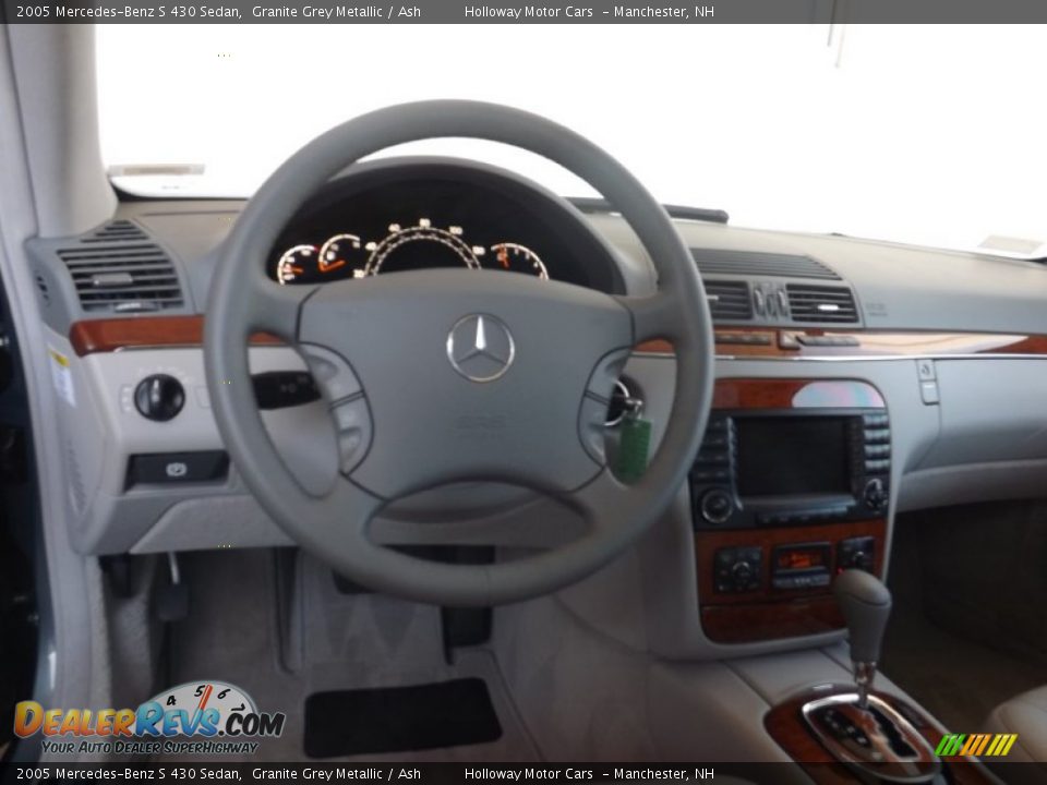 2005 Mercedes-Benz S 430 Sedan Granite Grey Metallic / Ash Photo #7