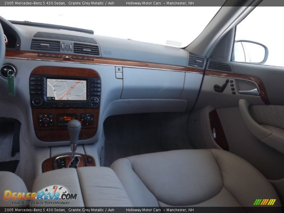 2005 Mercedes-Benz S 430 Sedan Granite Grey Metallic / Ash Photo #9