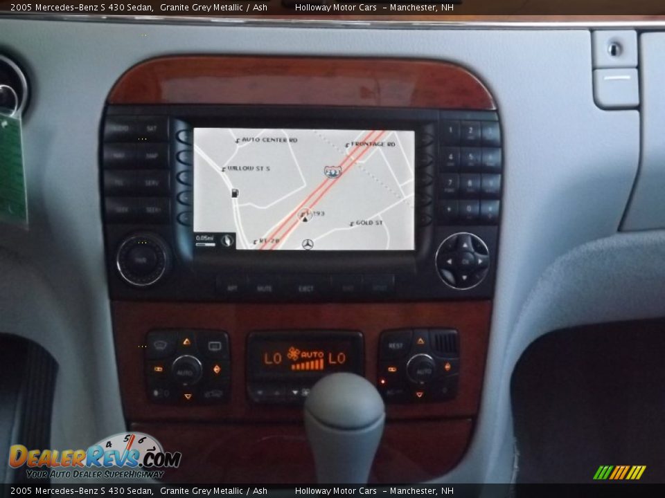 2005 Mercedes-Benz S 430 Sedan Granite Grey Metallic / Ash Photo #10