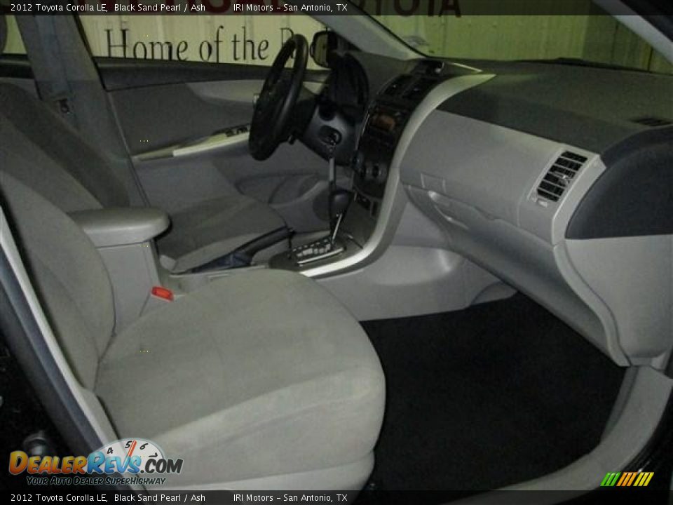 2012 Toyota Corolla LE Black Sand Pearl / Ash Photo #17