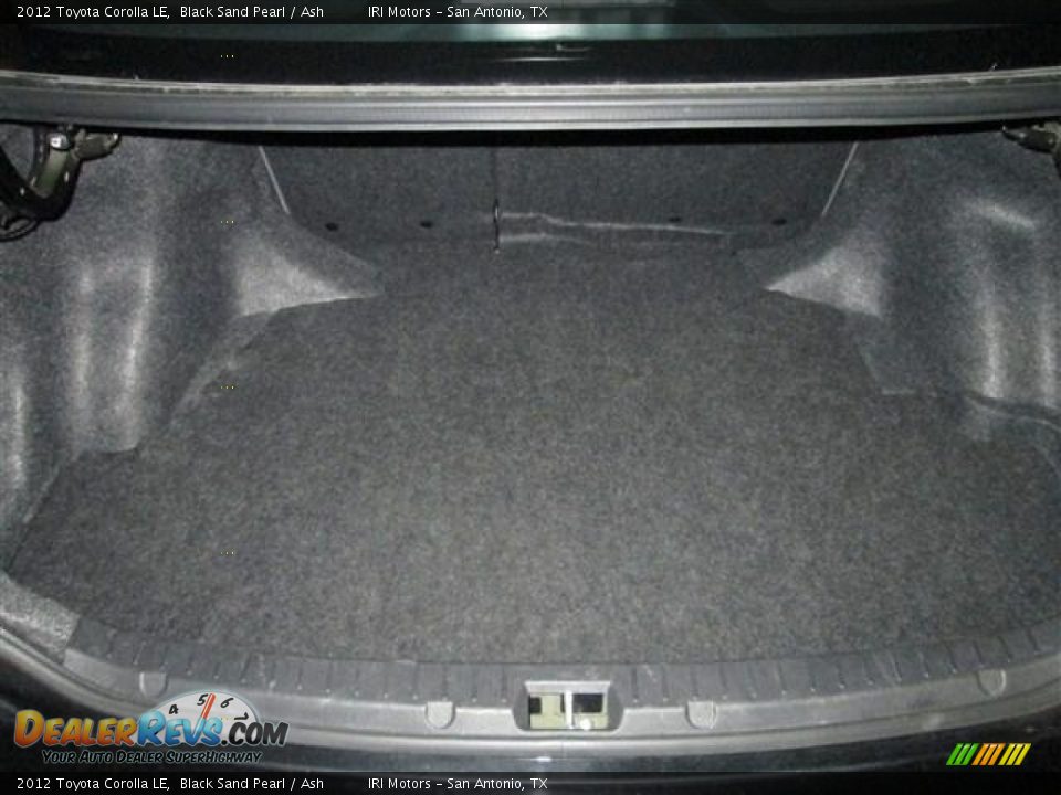 2012 Toyota Corolla LE Black Sand Pearl / Ash Photo #21