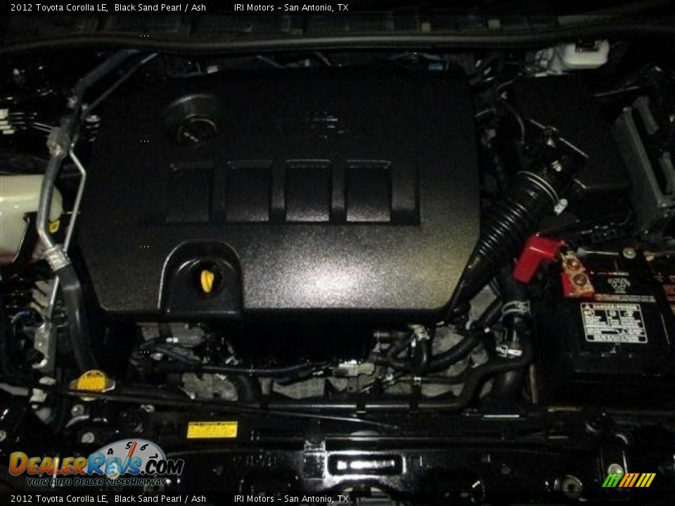 2012 Toyota Corolla LE Black Sand Pearl / Ash Photo #22