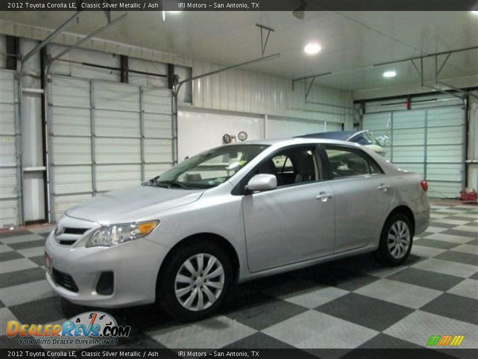 2012 Toyota Corolla LE Classic Silver Metallic / Ash Photo #4