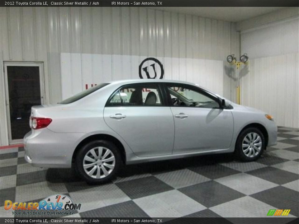 2012 Toyota Corolla LE Classic Silver Metallic / Ash Photo #7