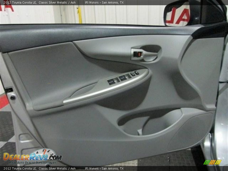 2012 Toyota Corolla LE Classic Silver Metallic / Ash Photo #9