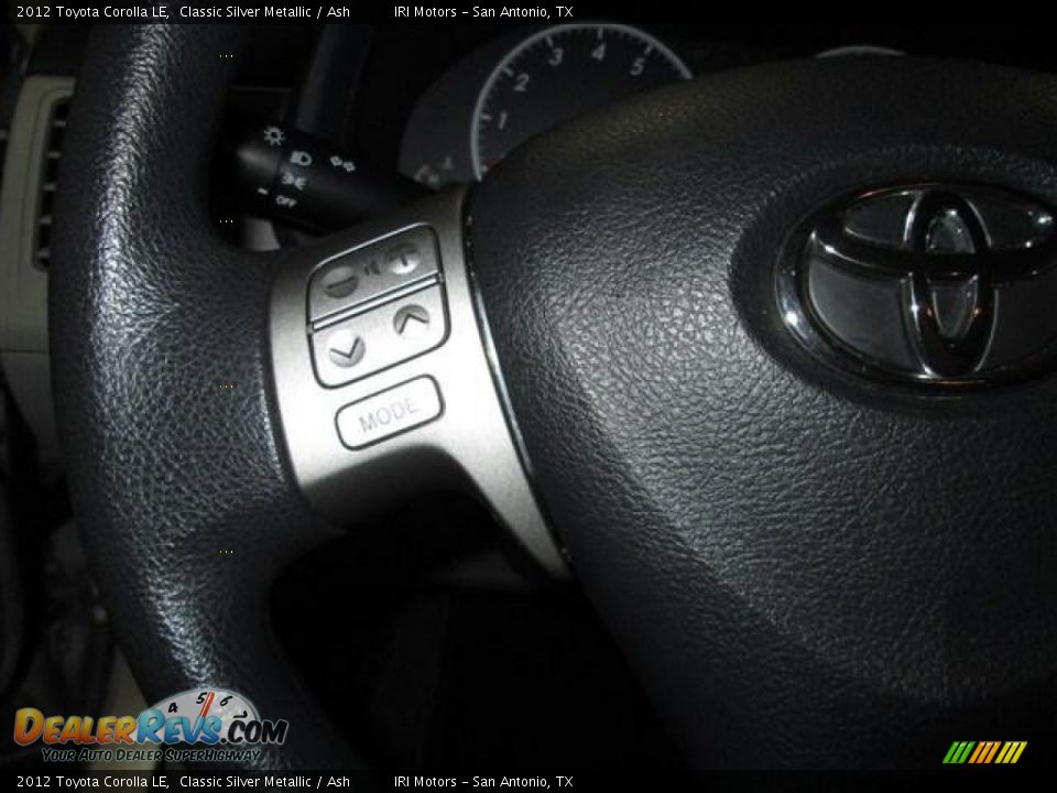 2012 Toyota Corolla LE Classic Silver Metallic / Ash Photo #15