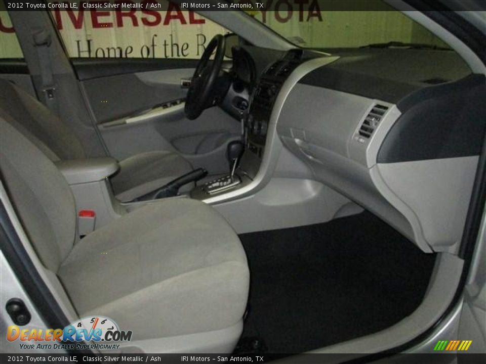 2012 Toyota Corolla LE Classic Silver Metallic / Ash Photo #17