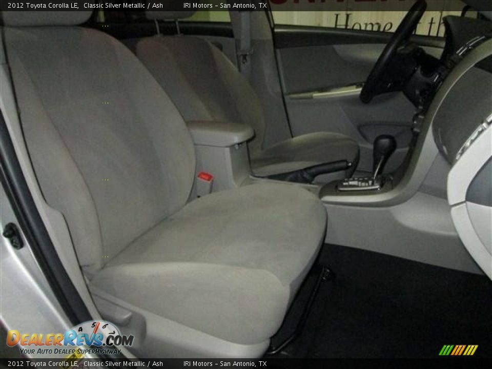 2012 Toyota Corolla LE Classic Silver Metallic / Ash Photo #18