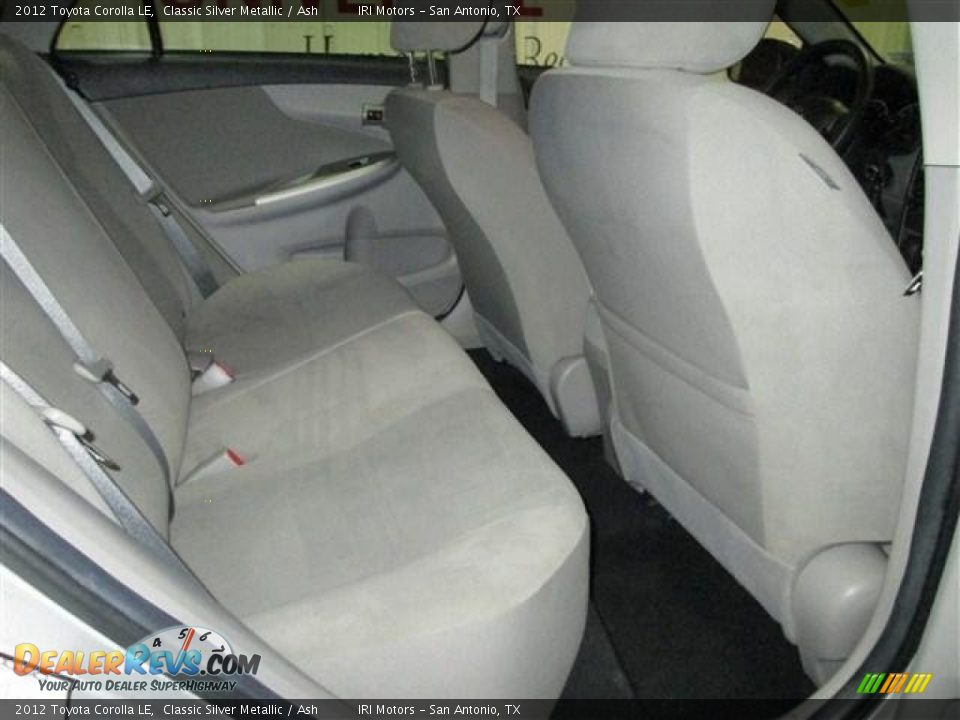 2012 Toyota Corolla LE Classic Silver Metallic / Ash Photo #19