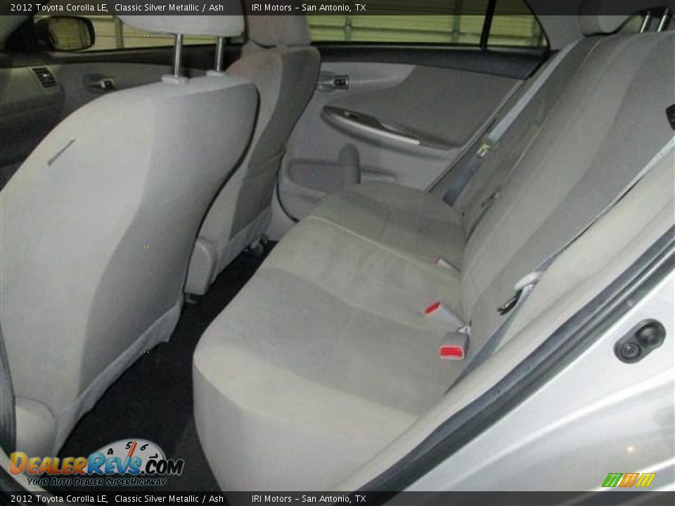 2012 Toyota Corolla LE Classic Silver Metallic / Ash Photo #20