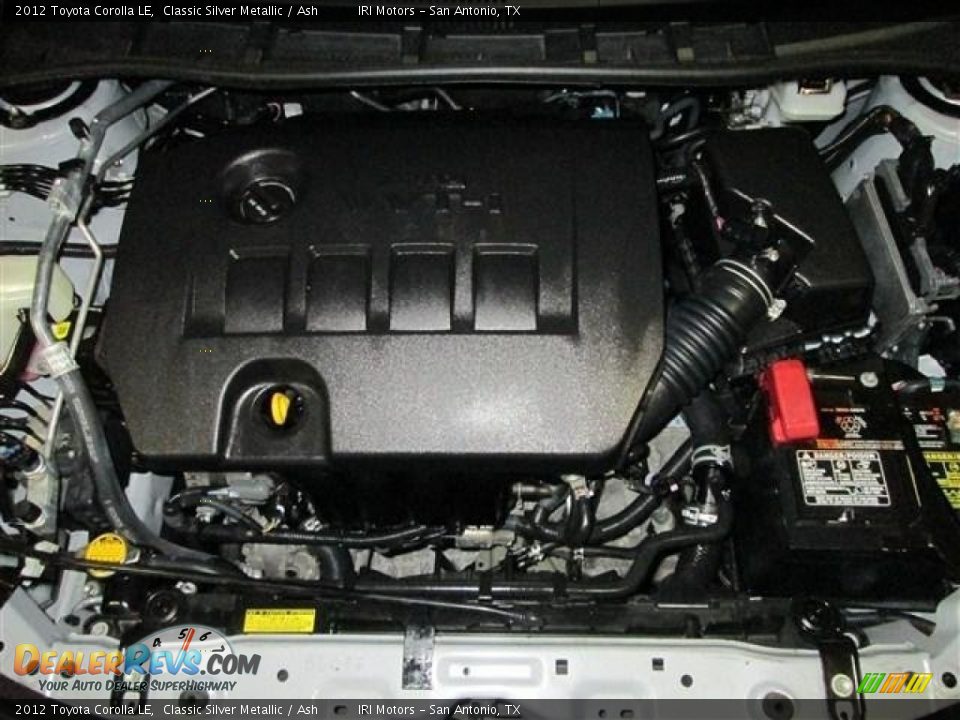 2012 Toyota Corolla LE Classic Silver Metallic / Ash Photo #22