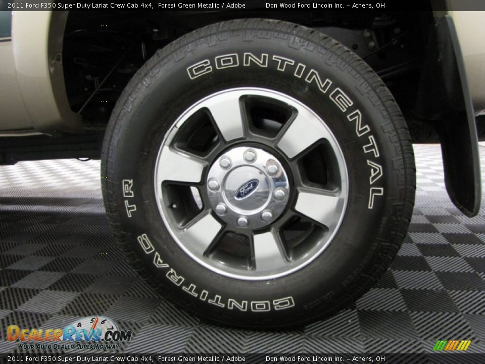 2011 Ford F350 Super Duty Lariat Crew Cab 4x4 Wheel Photo #23