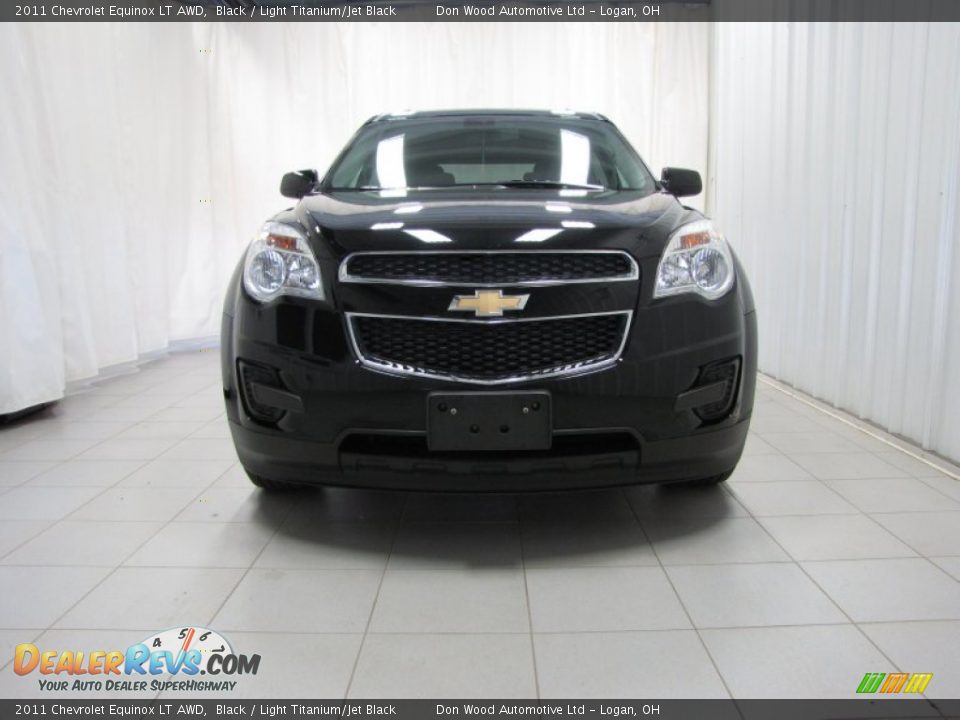 2011 Chevrolet Equinox LT AWD Black / Light Titanium/Jet Black Photo #2