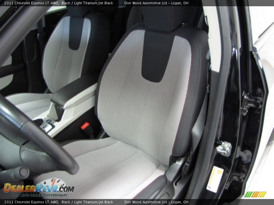 2011 Chevrolet Equinox LT AWD Black / Light Titanium/Jet Black Photo #5