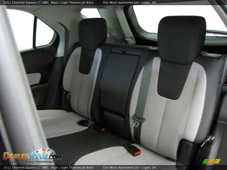 2011 Chevrolet Equinox LT AWD Black / Light Titanium/Jet Black Photo #6