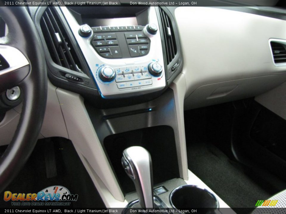 2011 Chevrolet Equinox LT AWD Black / Light Titanium/Jet Black Photo #16