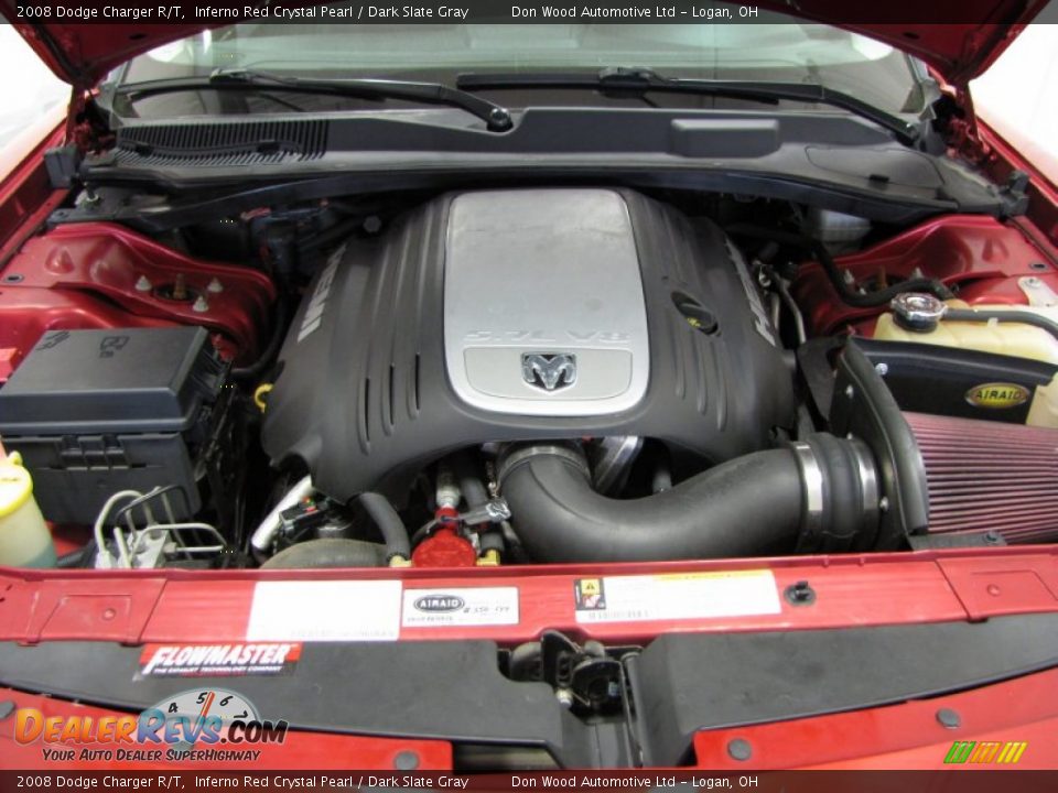 2008 Dodge Charger R/T 5.7 Liter HEMI OHV 16-Valve V8 Engine Photo #4