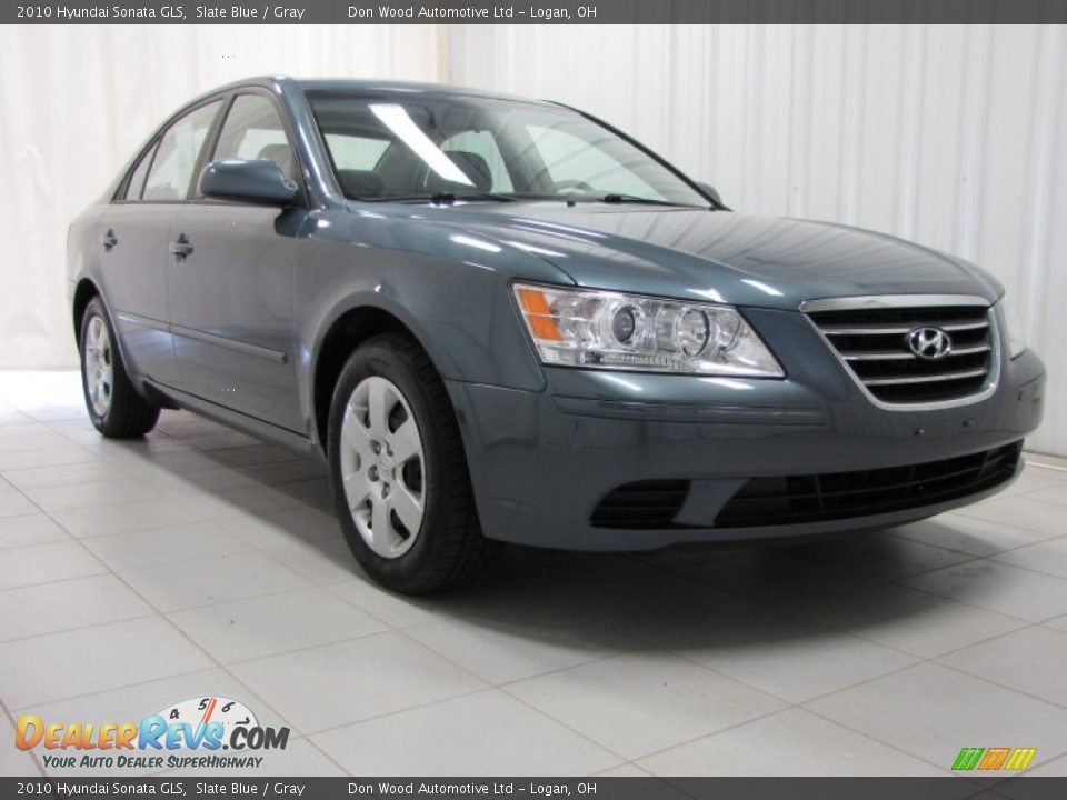 2010 Hyundai Sonata GLS Slate Blue / Gray Photo #1