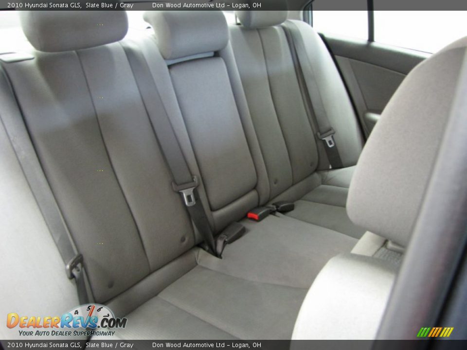2010 Hyundai Sonata GLS Slate Blue / Gray Photo #7