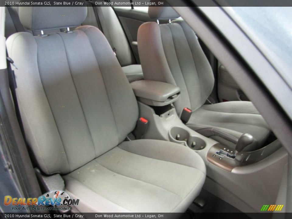 2010 Hyundai Sonata GLS Slate Blue / Gray Photo #8