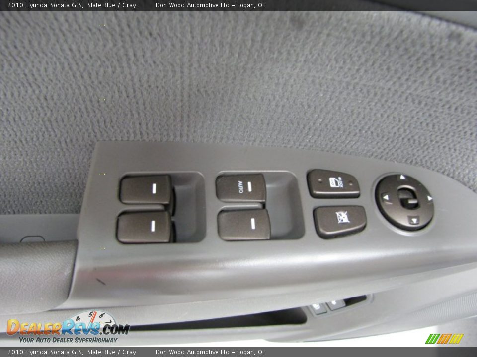2010 Hyundai Sonata GLS Slate Blue / Gray Photo #10