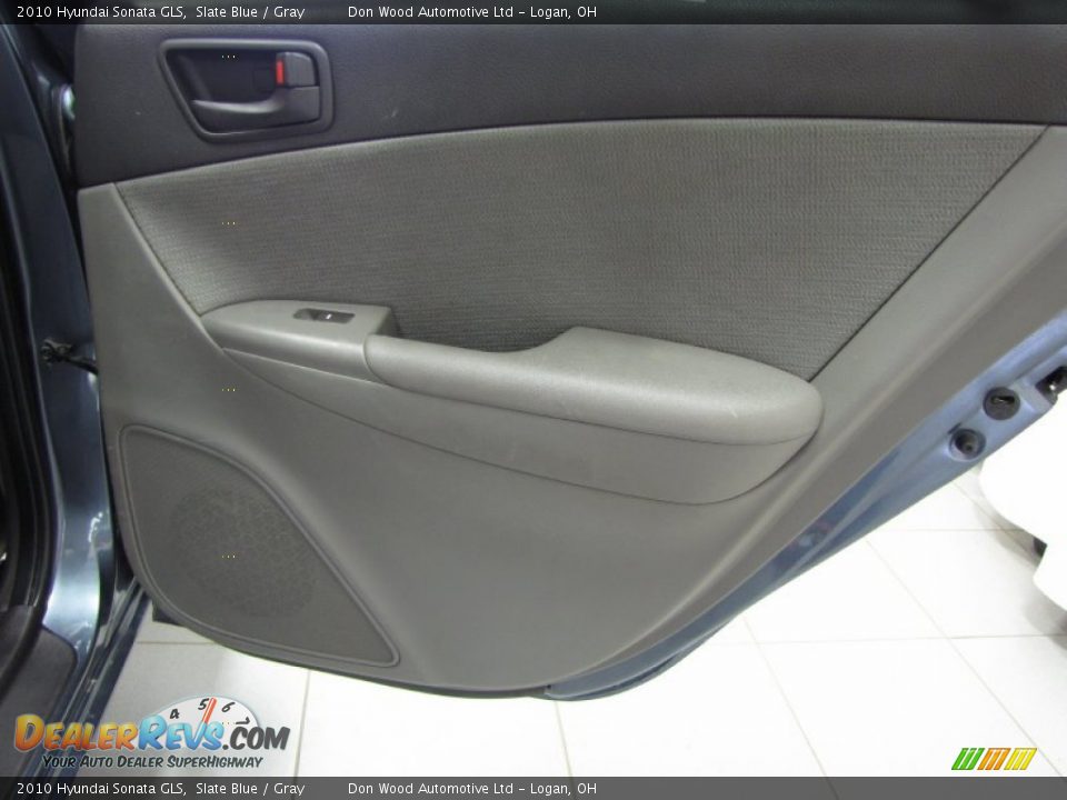 2010 Hyundai Sonata GLS Slate Blue / Gray Photo #12