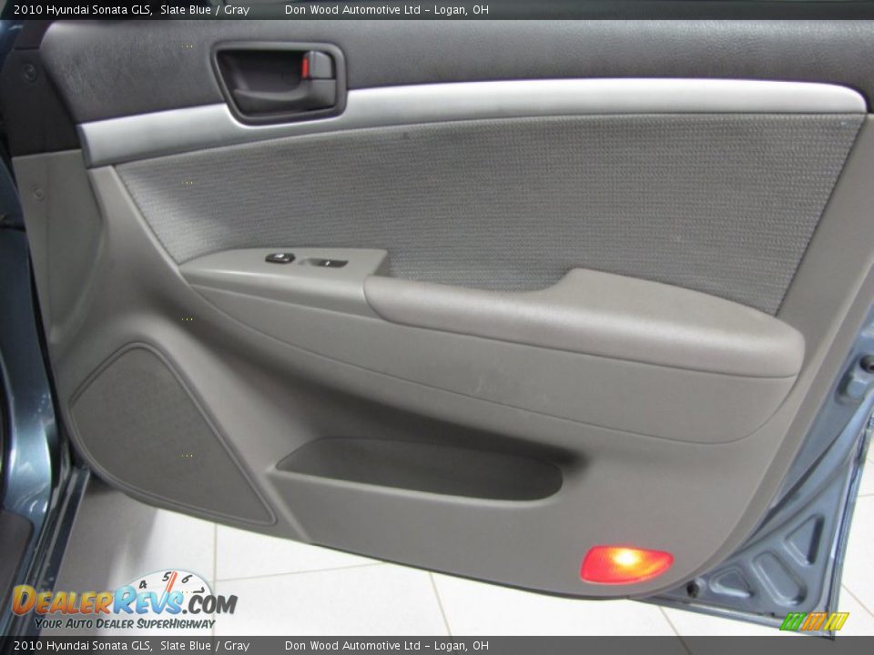 2010 Hyundai Sonata GLS Slate Blue / Gray Photo #13