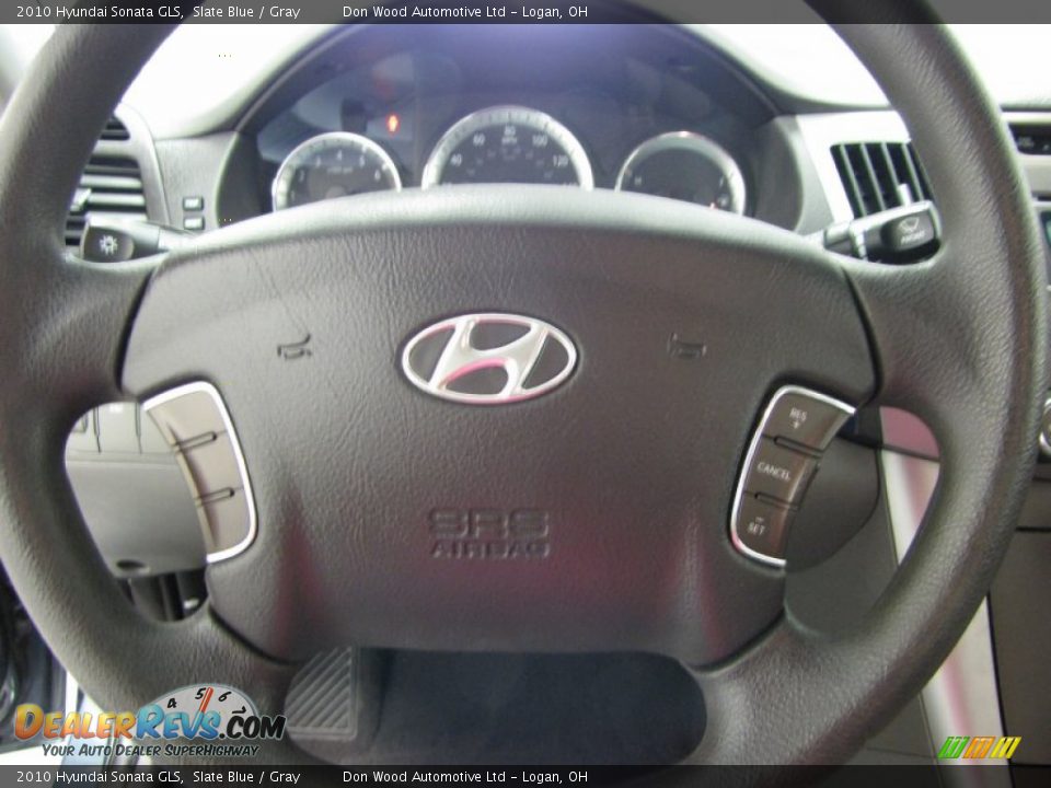 2010 Hyundai Sonata GLS Slate Blue / Gray Photo #14