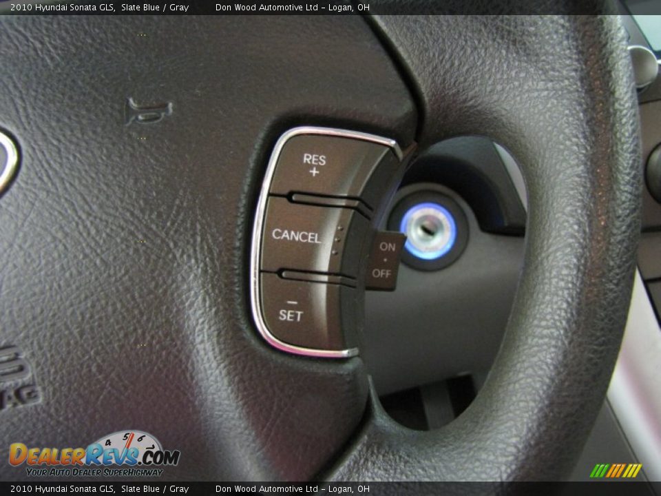 2010 Hyundai Sonata GLS Slate Blue / Gray Photo #15