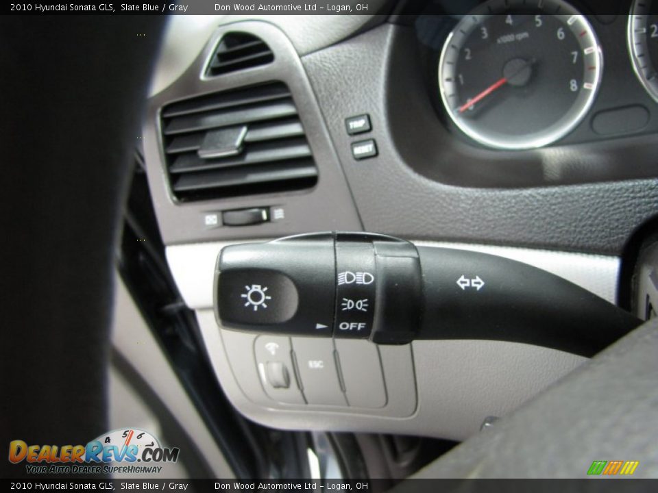 2010 Hyundai Sonata GLS Slate Blue / Gray Photo #16
