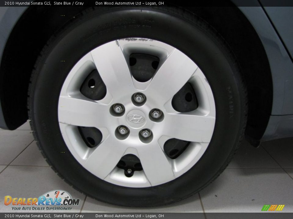 2010 Hyundai Sonata GLS Slate Blue / Gray Photo #21