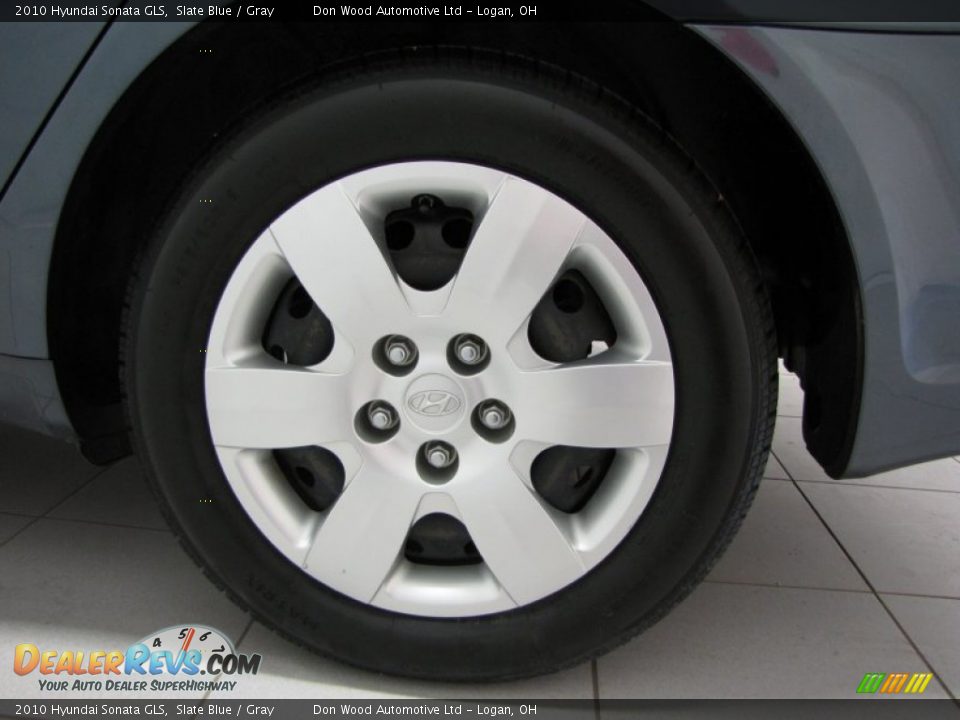 2010 Hyundai Sonata GLS Slate Blue / Gray Photo #22