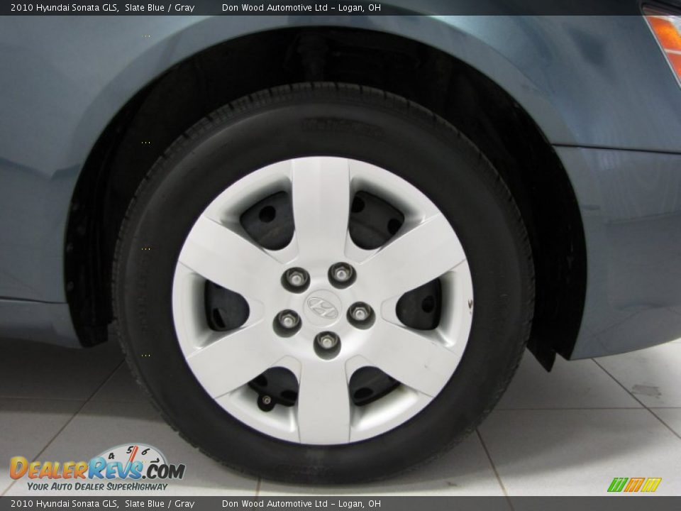 2010 Hyundai Sonata GLS Slate Blue / Gray Photo #23
