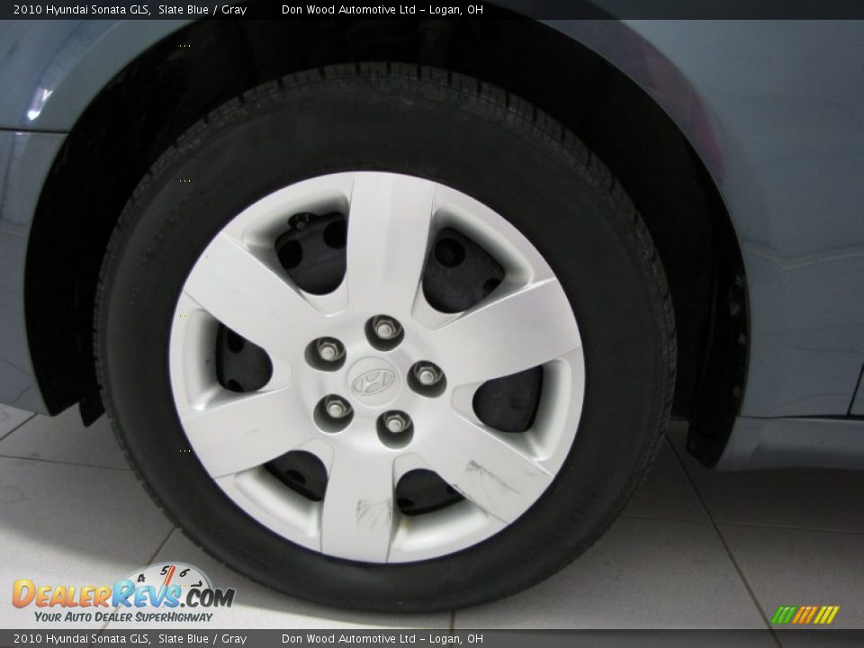 2010 Hyundai Sonata GLS Slate Blue / Gray Photo #24