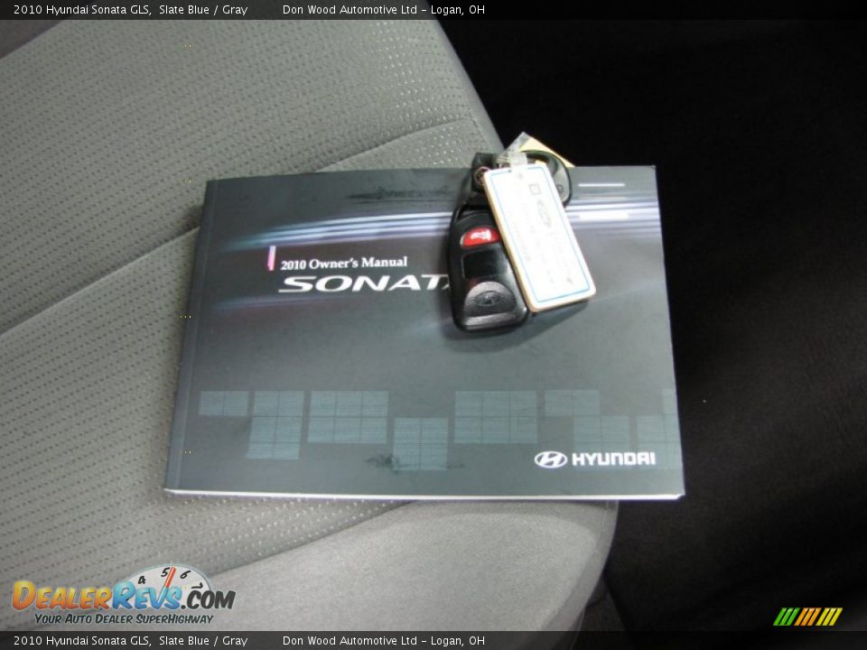 2010 Hyundai Sonata GLS Slate Blue / Gray Photo #25