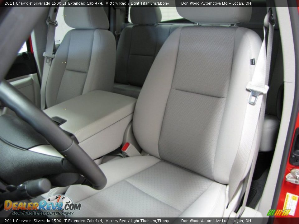 2011 Chevrolet Silverado 1500 LT Extended Cab 4x4 Victory Red / Light Titanium/Ebony Photo #6