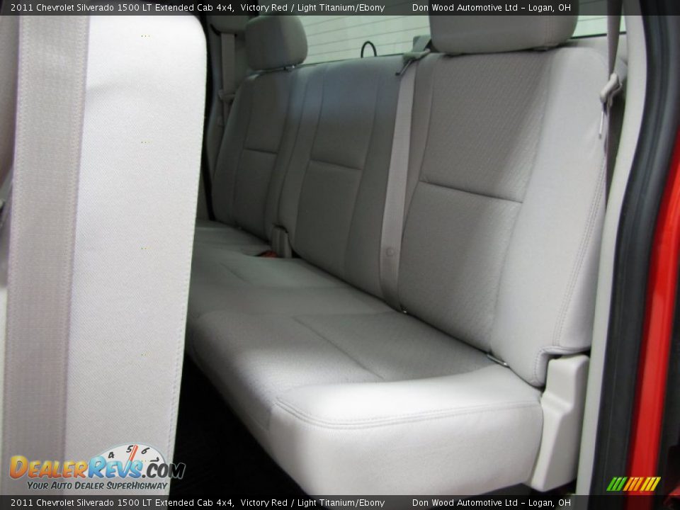 2011 Chevrolet Silverado 1500 LT Extended Cab 4x4 Victory Red / Light Titanium/Ebony Photo #7