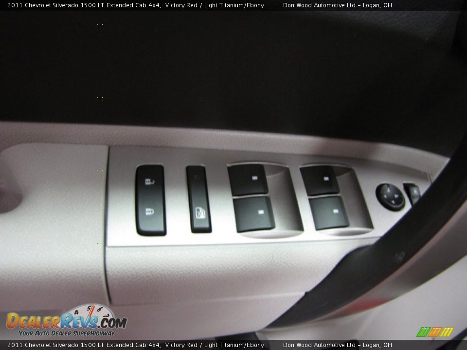 2011 Chevrolet Silverado 1500 LT Extended Cab 4x4 Victory Red / Light Titanium/Ebony Photo #11