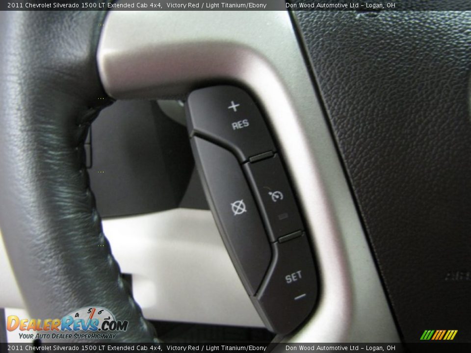 2011 Chevrolet Silverado 1500 LT Extended Cab 4x4 Victory Red / Light Titanium/Ebony Photo #16