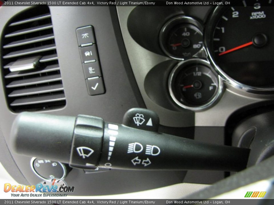 2011 Chevrolet Silverado 1500 LT Extended Cab 4x4 Victory Red / Light Titanium/Ebony Photo #18