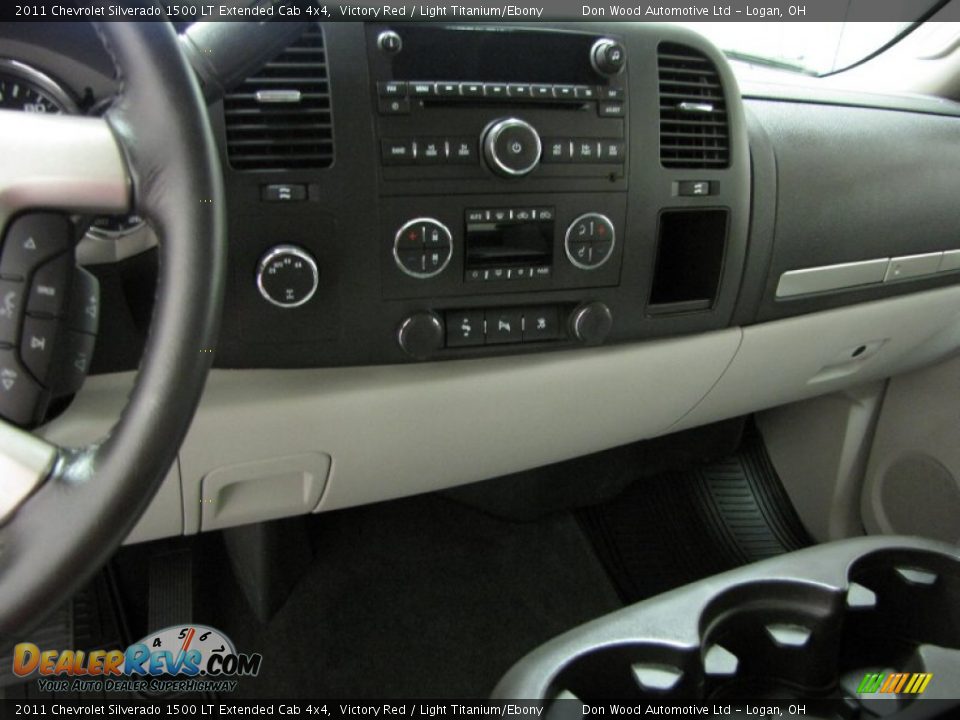 2011 Chevrolet Silverado 1500 LT Extended Cab 4x4 Victory Red / Light Titanium/Ebony Photo #22