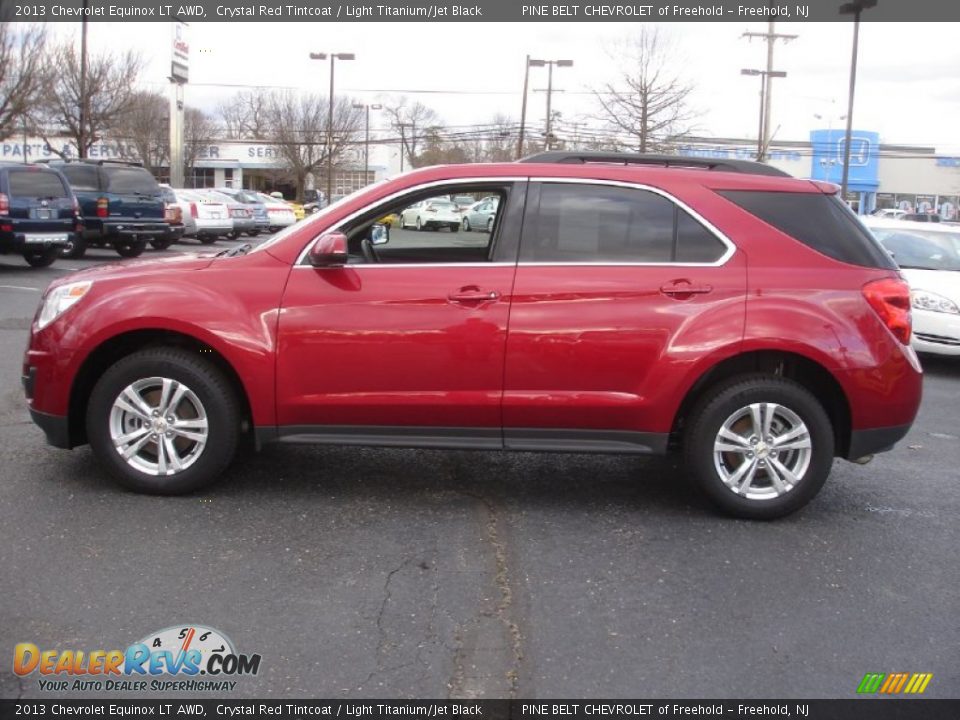 Crystal Red Tintcoat 2013 Chevrolet Equinox LT AWD Photo #9