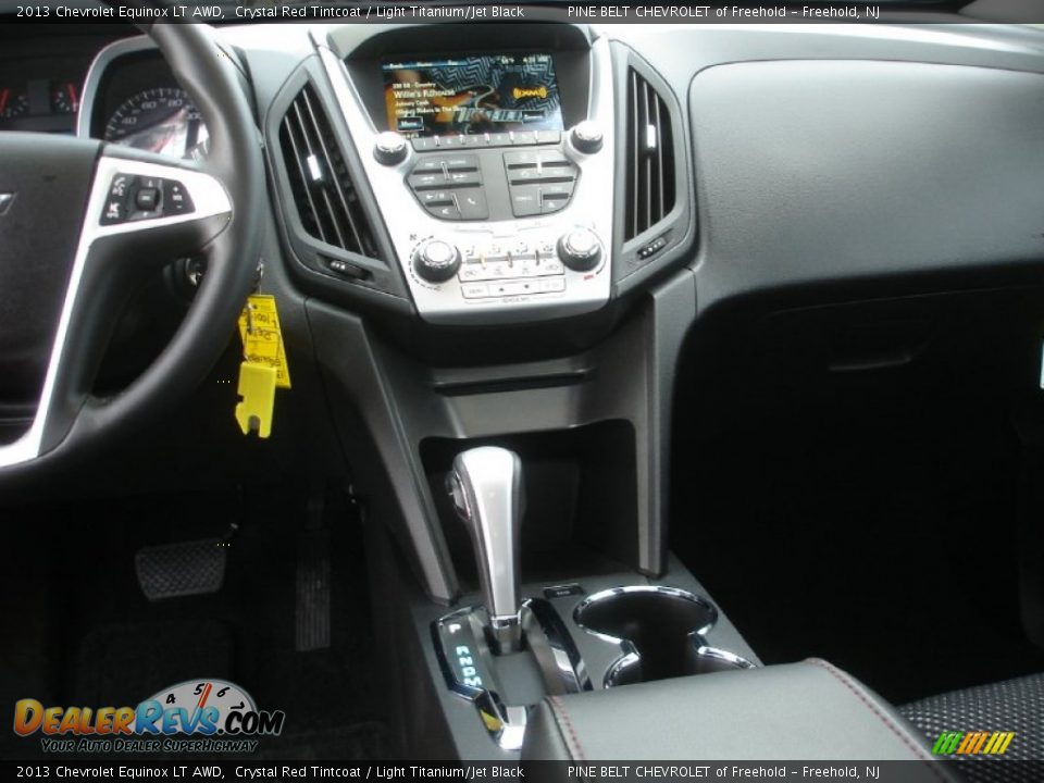 2013 Chevrolet Equinox LT AWD Crystal Red Tintcoat / Light Titanium/Jet Black Photo #12