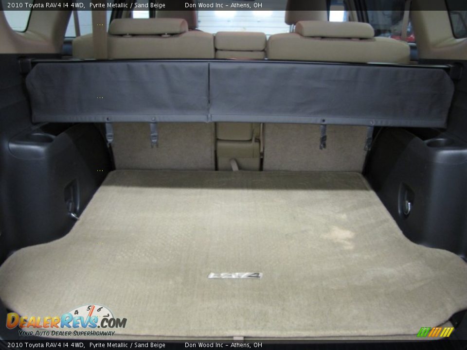 2010 Toyota RAV4 I4 4WD Pyrite Metallic / Sand Beige Photo #4