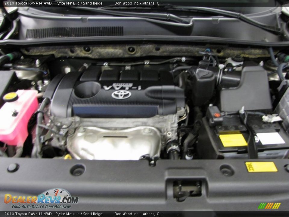 2010 Toyota RAV4 I4 4WD Pyrite Metallic / Sand Beige Photo #5
